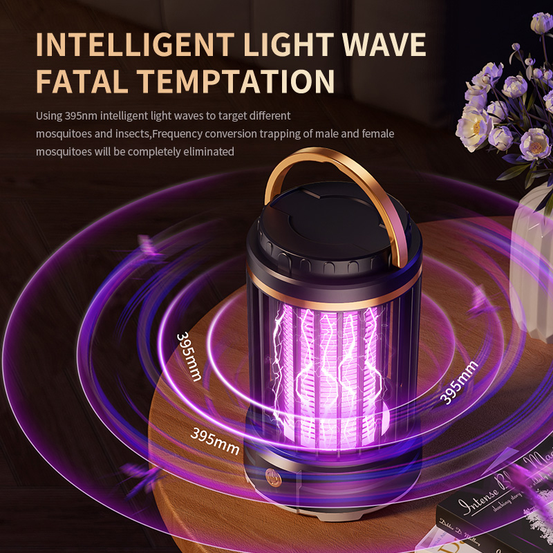Xiaomi Portable Mosquito Killer Lamp 360° Biometric Mosquito Control Night Light Wall-mounted 4000mAh Recharge Safe for Kids