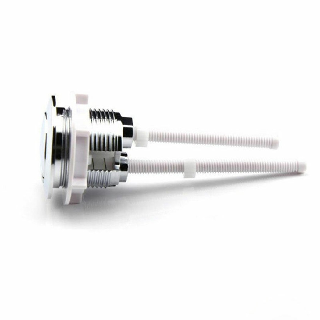 Válvula redonda para tanque de inodoro, pulsador redondo de doble prensa, interruptor de empuje, accesorios de varilla de ahorro de agua, doble descarga de 38mm
