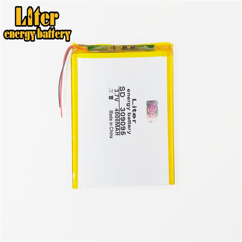 309095 3.7V 4000mah Lithium polymère batterie avec carte pour PDA tablette pièces produits numériques