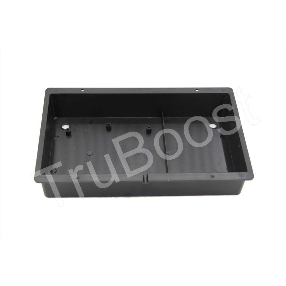 Black Acrylic Panel And Flat Case 24mm/30mm Buttons Including Suckers Screws DIY Arcade Joystick Replacement Part