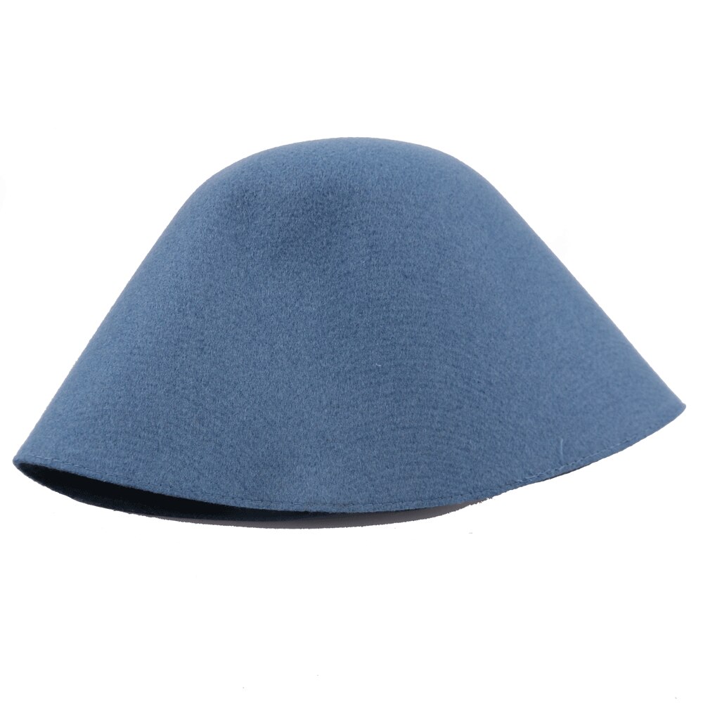 Autumn Winter Japanese Wool Felt Fisherman Hat Female Simple Retro Dome Hat To Keep Warm British Fisherman Hat Basin Hat Gorras
