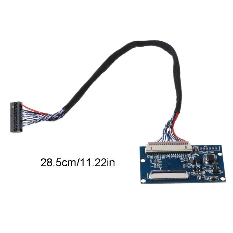 1Set LVDS 20 to 40Pin TTL Signal LCD Converter Board for 7-10.1\" LCD Panel Cable