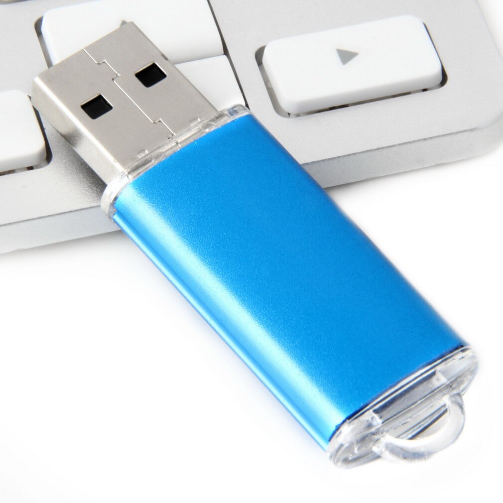 Large Capacity 32 GB 32GB USB 2.0 Mini Thumb Memory Stick Pen Flash Drive Blue Portable Size High Speed USB Flash Drive