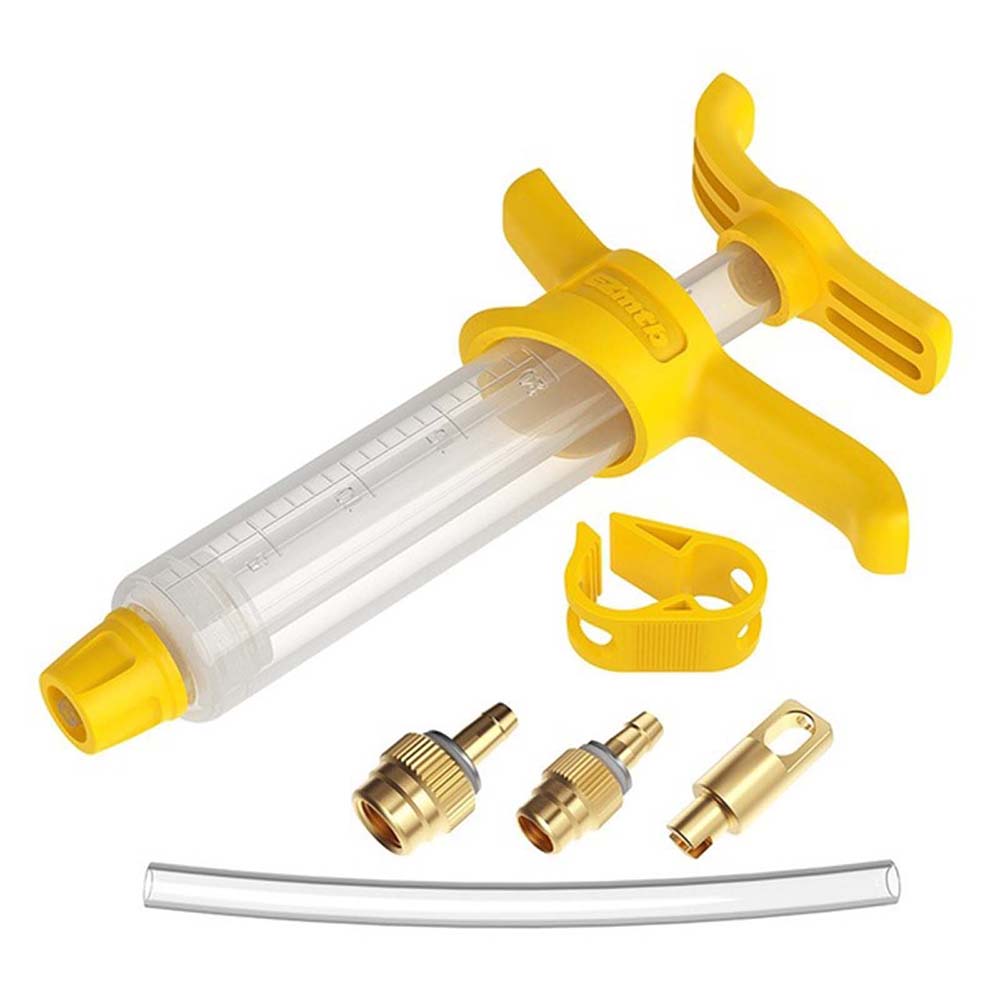 Bicycle Bleed Kit Hydraulic Disc Brake Hose Longth Adjustment Bleed Guide MTB Road Bike Oil Change Tool for shimano sram system: Presta and Schrader