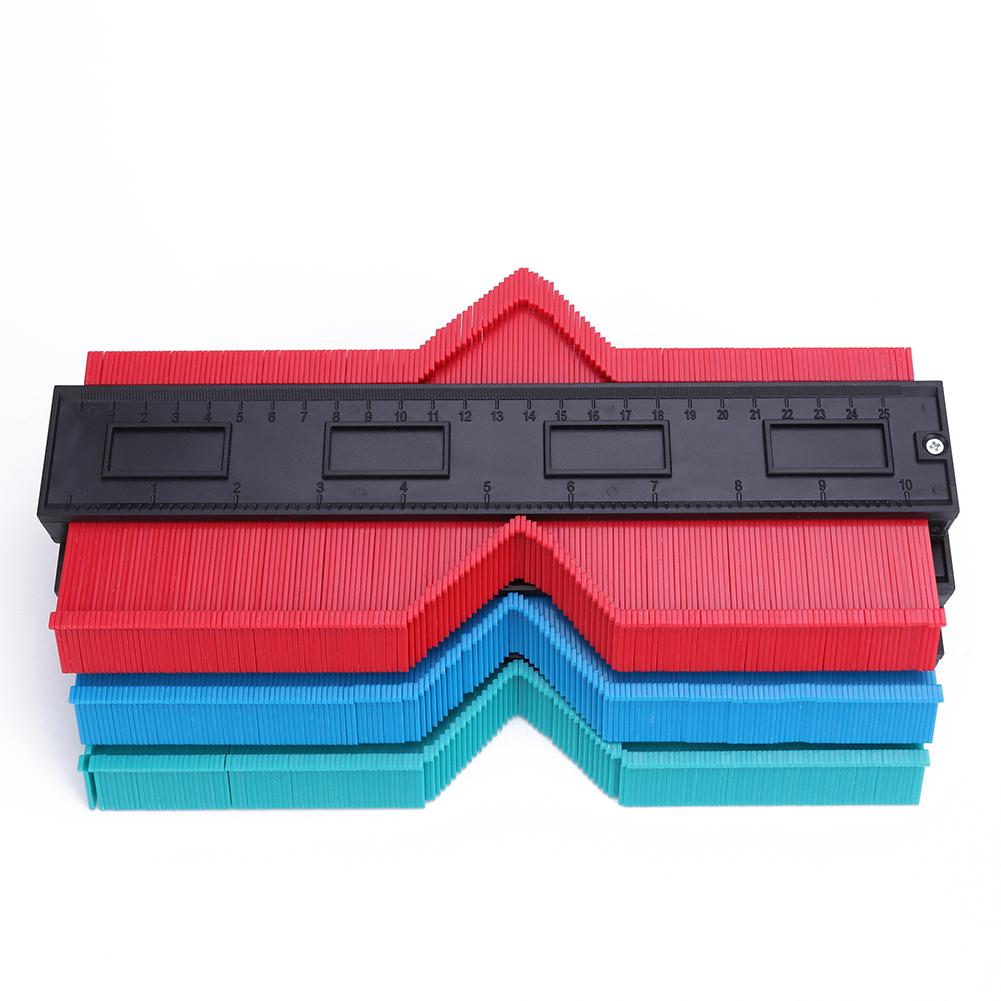 5/6/10Inch Profile Measuring Tools Deep Duplicator Tiling Laminate Woodworking Irregular Plastic Gauge Contour Gauge Ruled