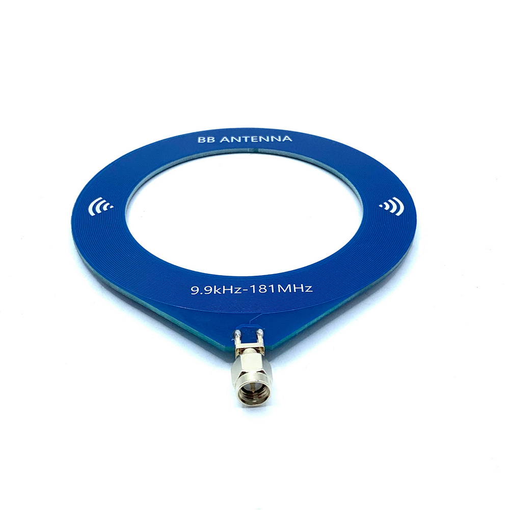 Kleine ring bb antenne 9,9 khz-181mhz sma schnitts telle mini schleifen antenne kreisförmige antenne für malachit sdr empfänger tef6686 empfänger