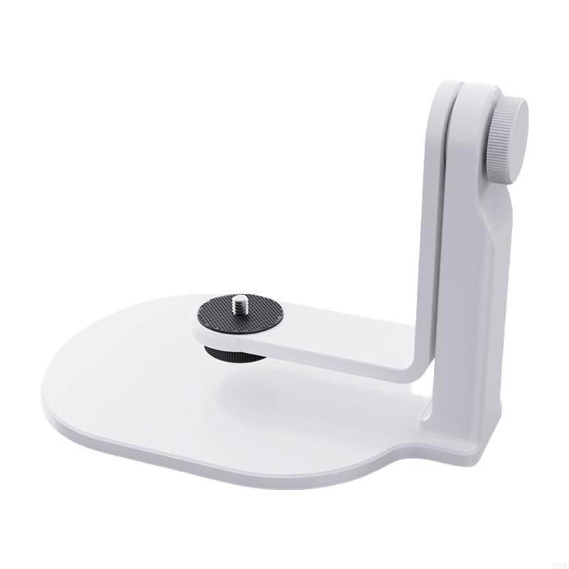 02DD Soporte escritorio para proyector con rotación 360°, fácil inclinación y tornillo seguro 1/4 pulgada