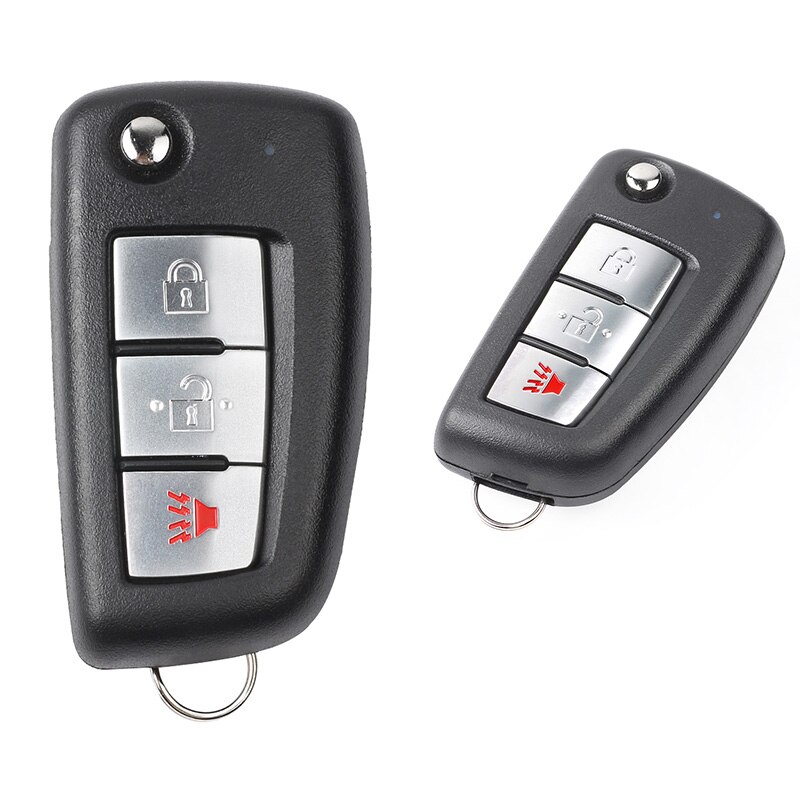 KEYECU 434MHz PCF7961M Chip CWTWB1G767 OEM / Replacement Flip 3 Button Remote Key Fob for Nissan Rogue