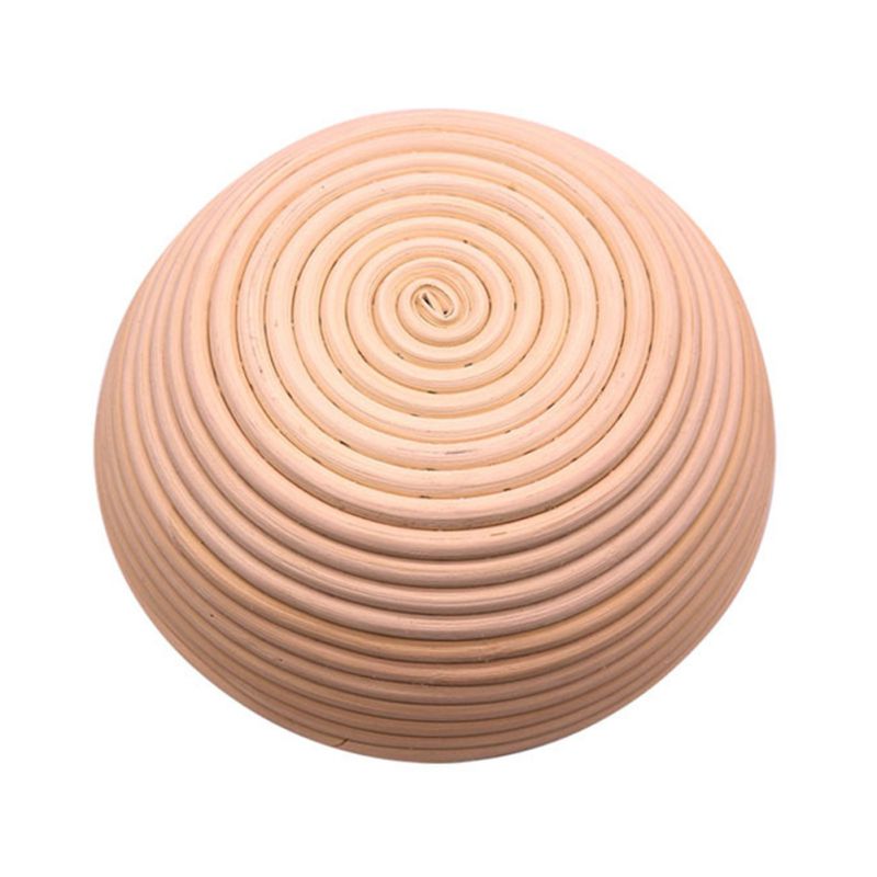 Round Rattan Basket Dough Banneton Bread Proofing Proving Fermentation Country Style Wicker Bread Baskets