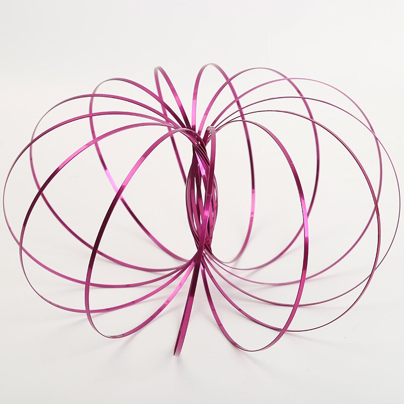 Nowy magiczny pierścień Toroflux Torofluxus Flowtoy niesamowite pierścień przepływowy zabawki kinetyczny wiosna zabawki śmieszne gry na świeżym powietrzu inteligentna zabawka denerwować