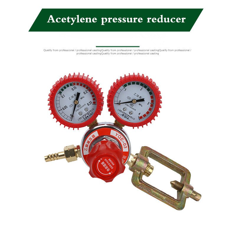 Trykkregulatorer oksygen  co2 oppvarmet acetylen argon nitrogen propan trykkreduserende ventil gasstester meter analysator