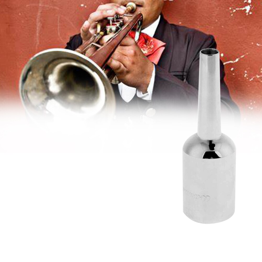 Durable Replacement Musical Instrument Cornet Beginner Trumpet Mouthpiece Cone Accessories Part Learner Standard Brass Booster