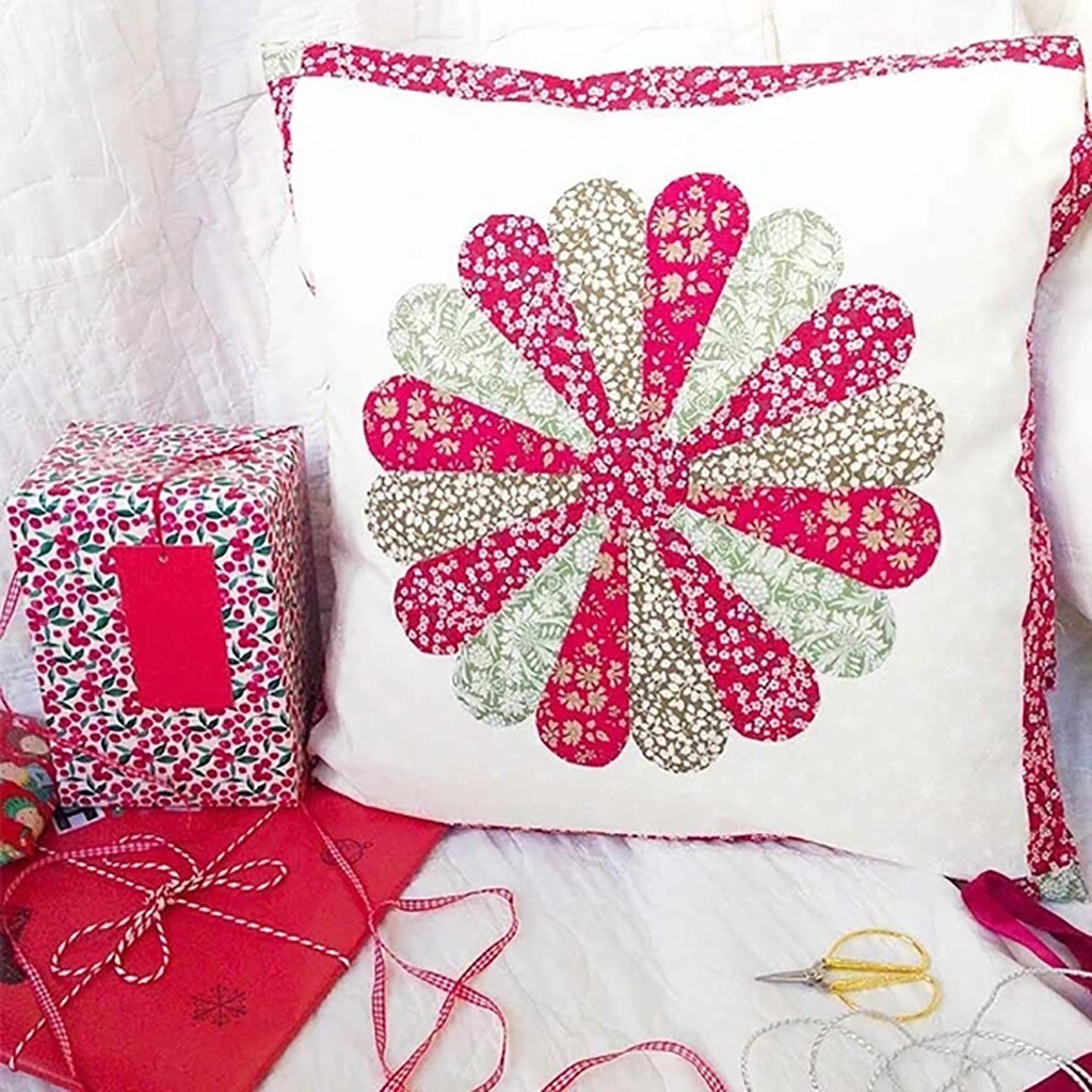 Handmade DIY patchwork tool Flower Paper Quilting Templates Patchwork Template Paper Plate Paper Mold For DIY Sewing Quilting