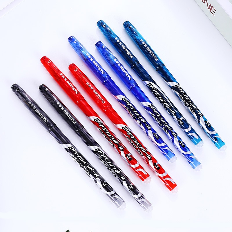 1Pcs Uitwisbare Goocheltrucs Herschrijven De Lettertype Verdwijnen Magic Pen, Verwarming Lettertypen Verdwijnen Gekleurde Kleur Speelgoed