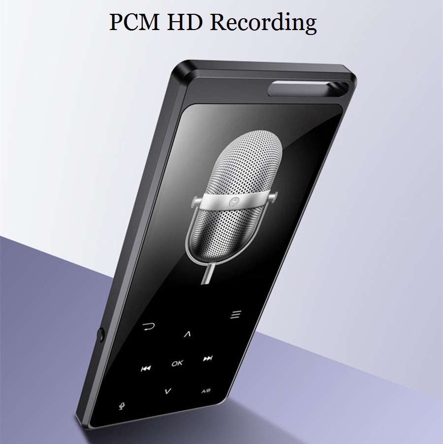 2.4 zoll  mp3 mp4- player hd hifi 8gb musikwiedergabegerät  mp4 bluetooth verlustfreie player-unterstützung aufnahme von video tf-karte mit lautsprecher