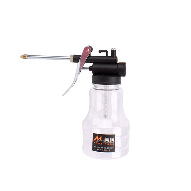 Aceitera, aceite lubricante, máquina de metal y plástico, recipiente para aceite, manguera extendida, bomba de alta presión, pistolas de grasa, herramienta de reparación de automóviles: A