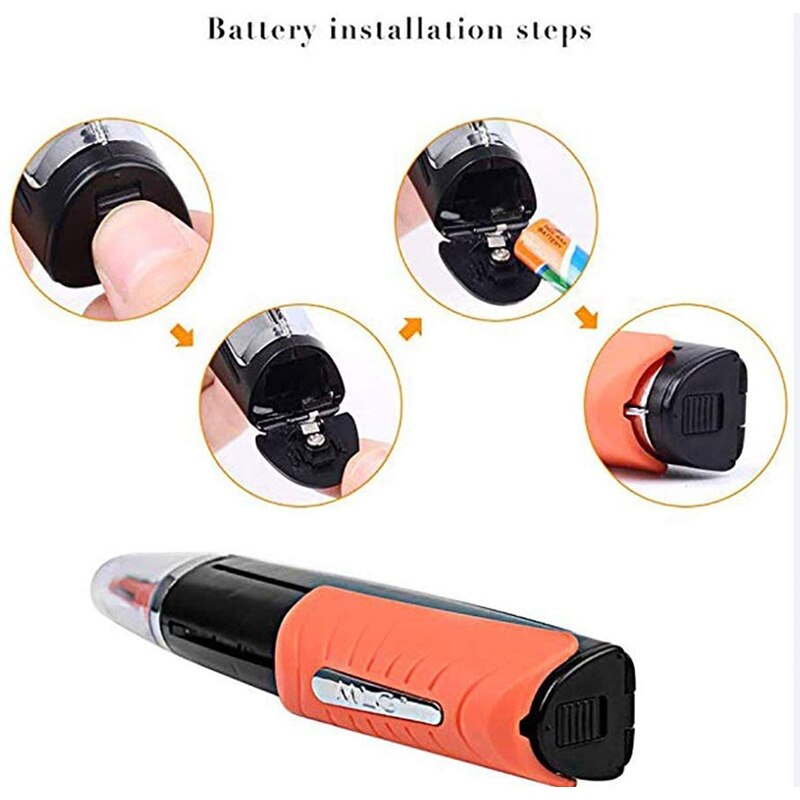 Multifunksjons elektrisk barbermaskin bærbar barberhøvel ansiktsnese menn skjeggtrimmer maskin barberhøvel kroppshårstrimmer alt i ett