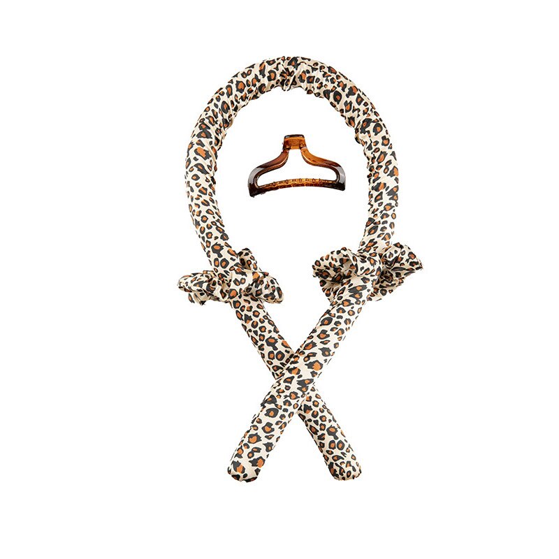 Heatless Curling Rod No Heat Hair Curlers Ribbon Headband Hair Rollers Sleeping Soft Curl Bar Wave Formers Hair Styling Tool: Foam-LPP