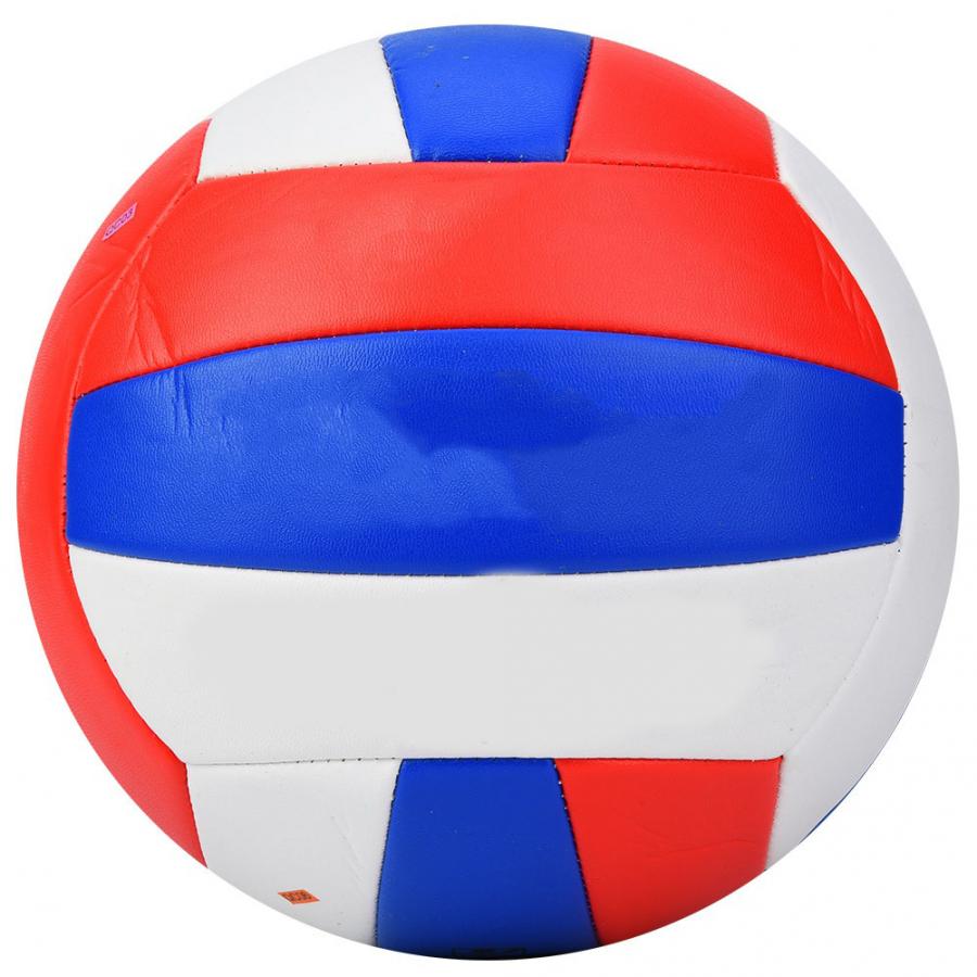Storlek 5 volleyboll pu läder utomhus volleyboll diameter 21 cm träningsvolleyboll lämplig för barn vuxna på utomhus inomhus
