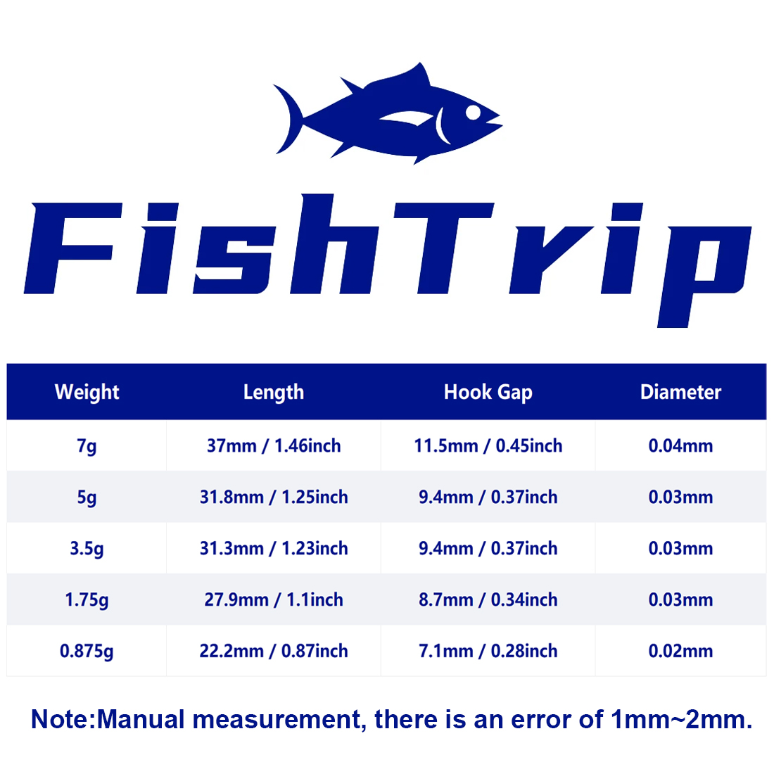 FishTrip Crappie Jig Heads Haak Swimbait Jig Head 3D Ogen Vishaken met Draad Keeper Lokt voor Panfish Bass Zoutwater