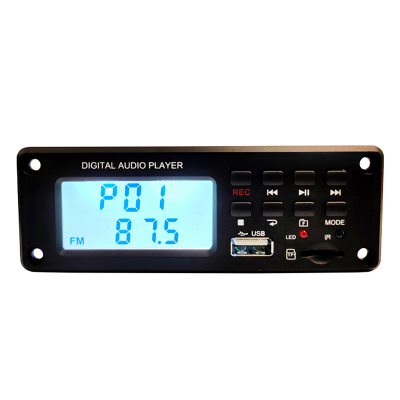 TPM009D MP3 Spieler Decoder Modul Digital Audio- Spieler Bord MP3 USB SD Bluetooth FM Aux Musik Spieler Modul