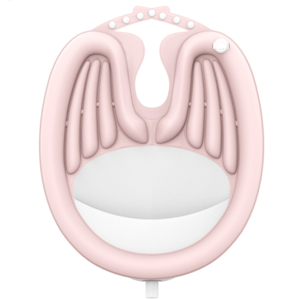 Bassin de shampoing gonflable en PVC, coussin de shampoing Portable à gonfler rapidement, bassin de lavage des cheveux pour femmes enceintes et personnes âgées