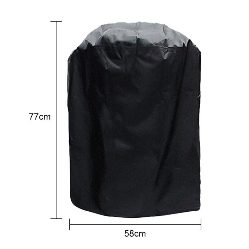 Garden Outdoor BBQ Cover Grill Cover Protection Dust-proof Rainproof Cloth Cover Square Barbecue Accessories: 3XS