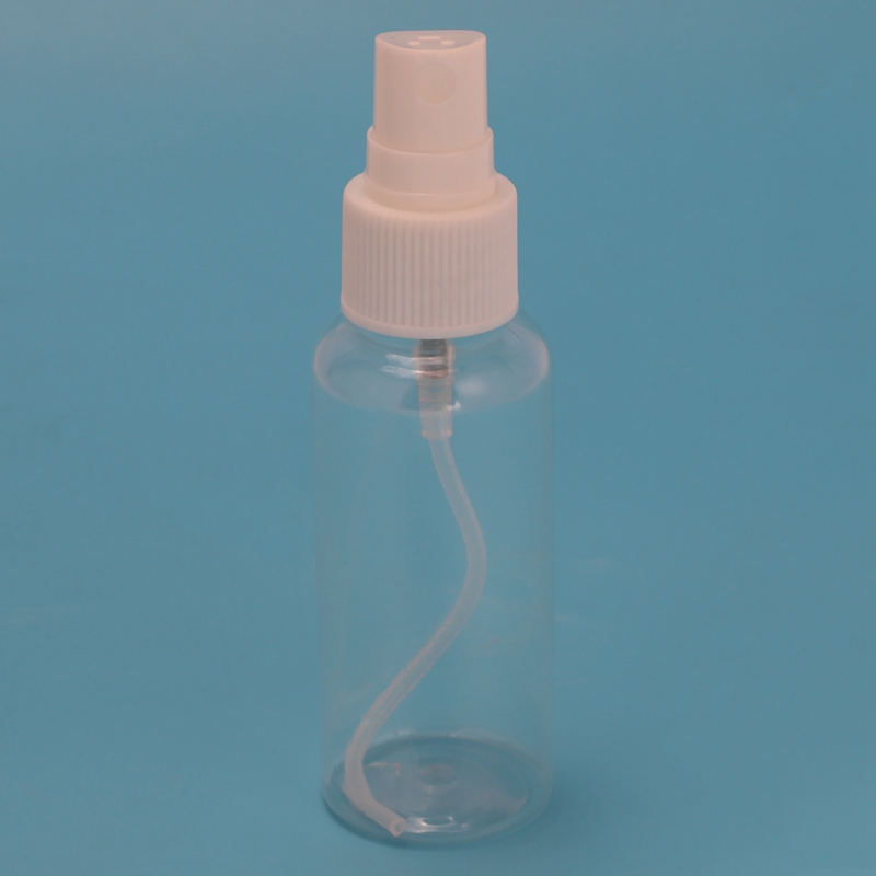 50 Pieces 50Ml Spray Bottles Plastic Empty Refillable Atomiser Transparent Travel Bottle