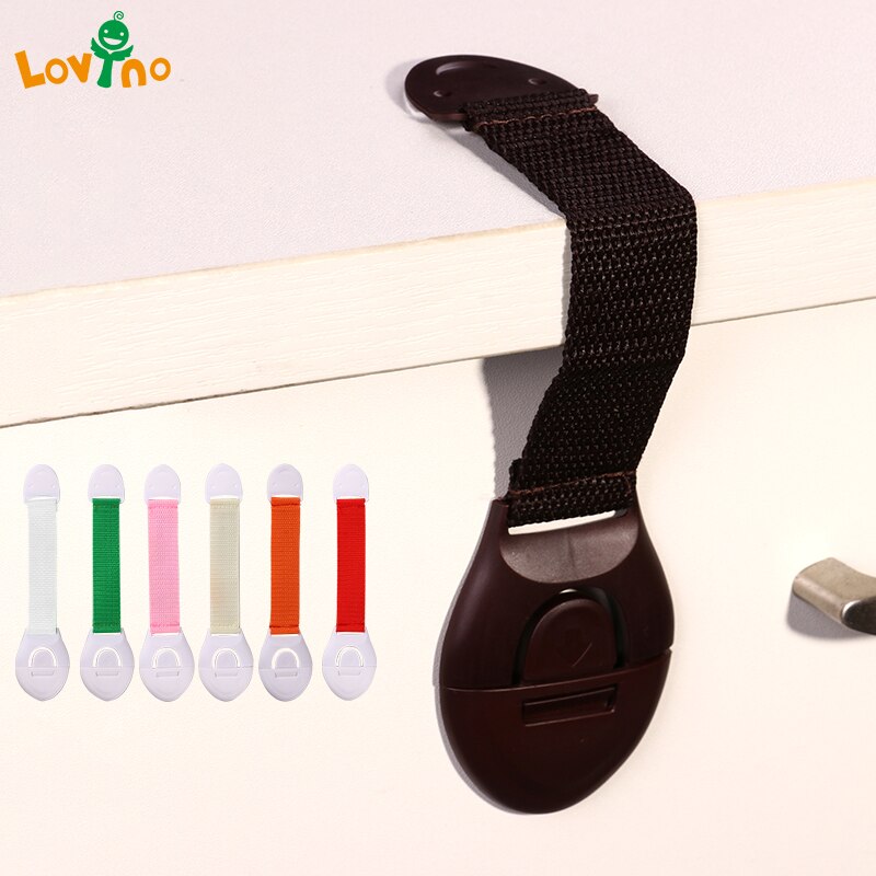 10Pcs/Lot Child Lock Protection Of Children Locking Doors For Children&#39;s Safety Kids Safety Plastic Protection Safety Lock