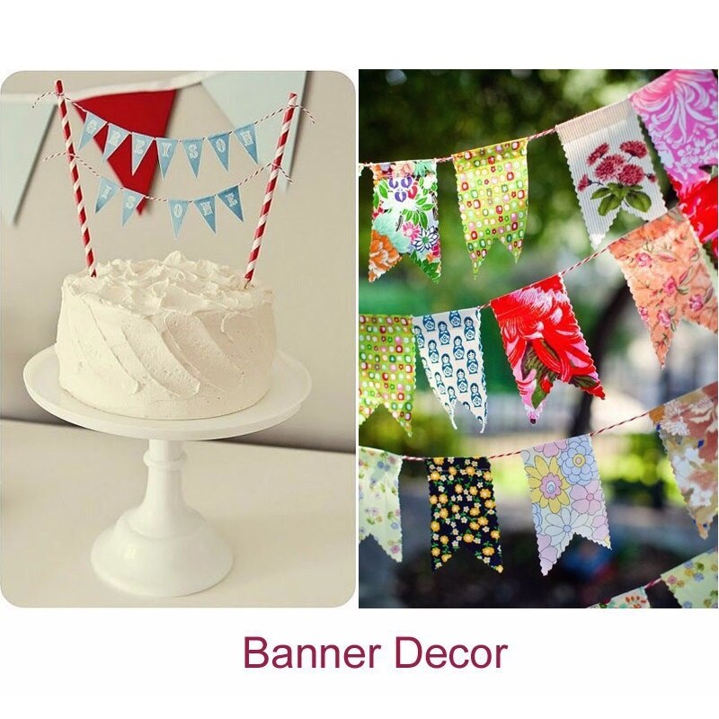 100m 1.5mm-2mm Dubbele Kleuren Katoen Touw DIY Handgemaakte Ambachten Weave Cords Accessoires Mason Jar Decors Wikkelen Tag Koord