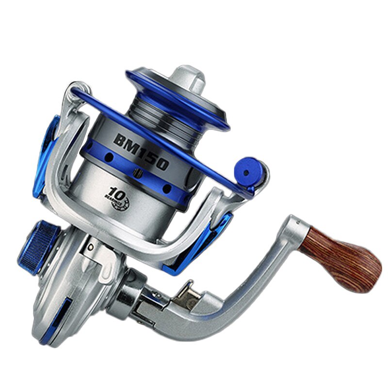 Mini Type Vissen Reel Spinnewiel 10 Lagers 5.2: 1 Metalen Vis Reel Spinning Reel Vistuig Outdoor Gereedschappen 150G YL-95