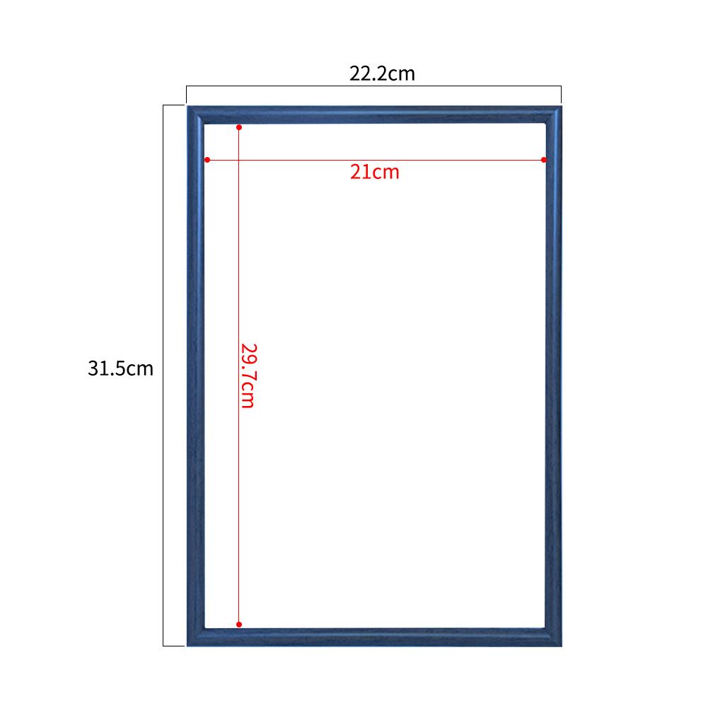 Natural Wood Frame A4 Photo Frame Can Be Placed Can Be Hung Picture Wall Frame Poster Frame Photo Fame Cadre Photo