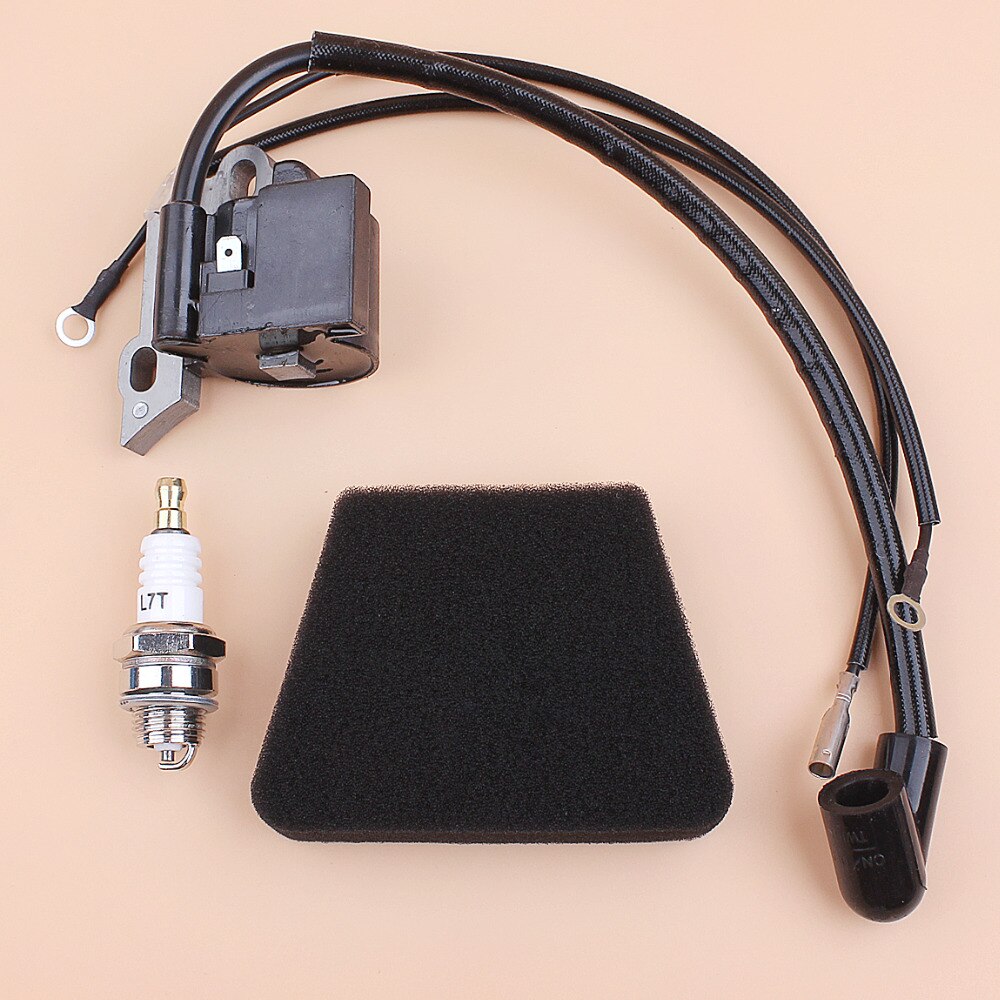 Zündspule Modul Zündkerze Kit für Partner 350 351 Mcculloch Mac 335 435 440 Benzin Kettensäge Ersatzteile