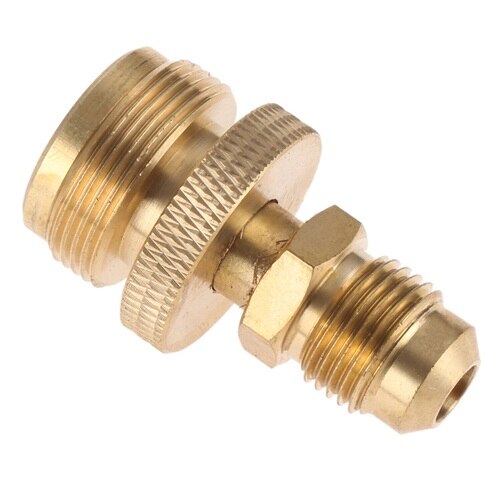 1lb Propane Tank Cansiter Regulator Adapter Connection Convert to 3/8" Male Flare Adapter Portable Camping Grill Stove Parts