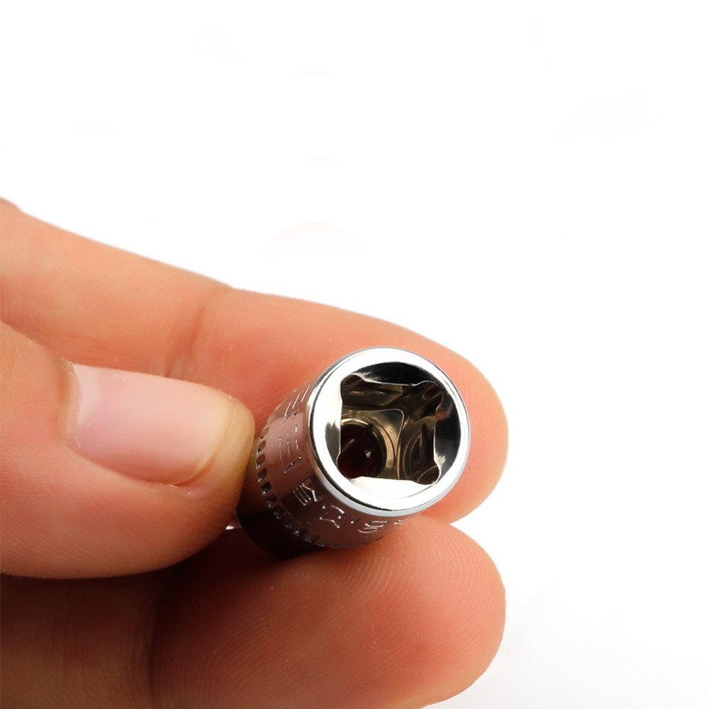 1 stk 1/4 "torx star-sokkel e type  e4 e5 e6 e7 e8 håndreparationsværktøj firkantet hul