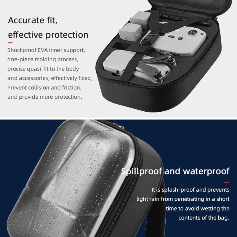 Reise Rucksack für DJI mavic Luft 2/2S Hartschalen-transportkoffer Wasserdichte Lagerung Schulter tasche für DJI Luft 2/2S Drohne Zubehör
