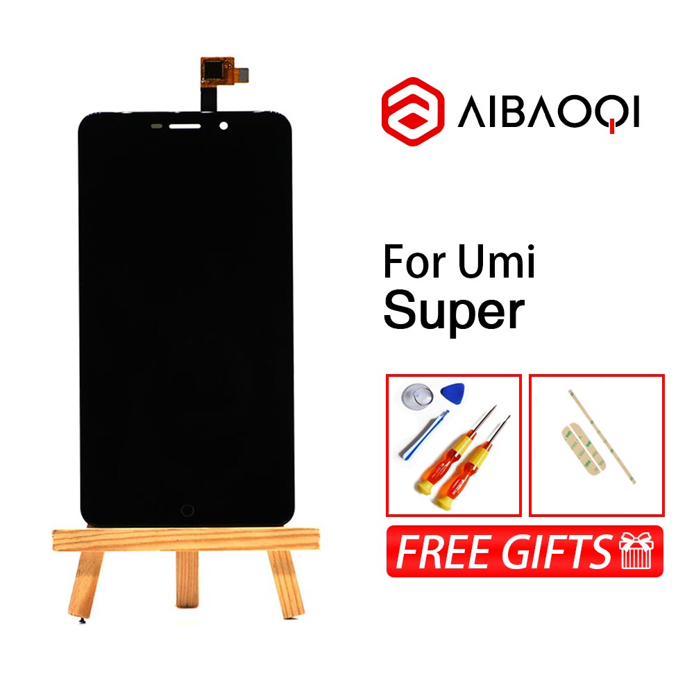 AiBaoQi Touch Screen+LCD Component Replacement For Umidigi A9 Pro/A7/A7S/A7 Pro/A5 Pro/Z/Super/BISON Phone: For Super