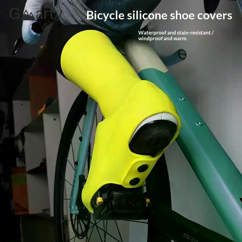 Wodoodporne nakładki na buty rowerowe, elastyczne silikonowe ochraniacze na buty szosowe, nakładki ochronne na buty.