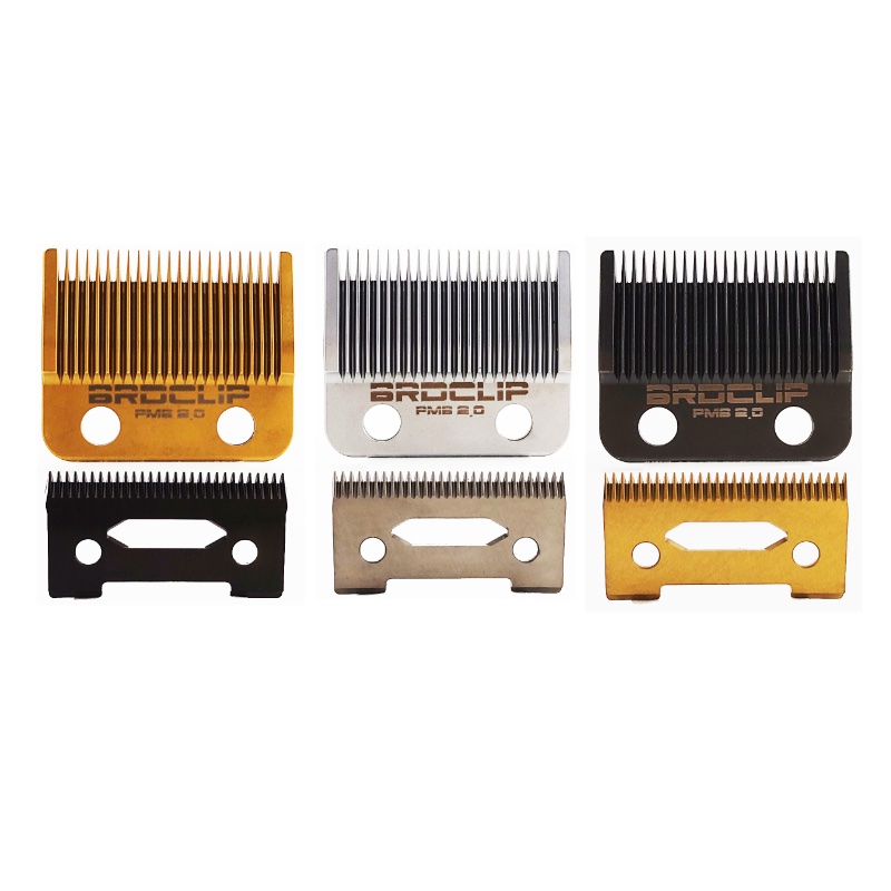 BRDCLIP Blade Original Replaceable Cutter Head for 2020C Madeshow M10 M5 Hair Clipper Titanium Plated Ceramics Blade: PURPLE