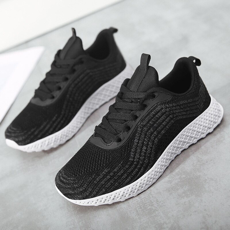 Chaussures de Tennis légères et antidérapantes pour femmes, baskets plates à lacets et à bretelles croisées rondes, de gymnastique, d&#39;extérieur, d&#39;automne
