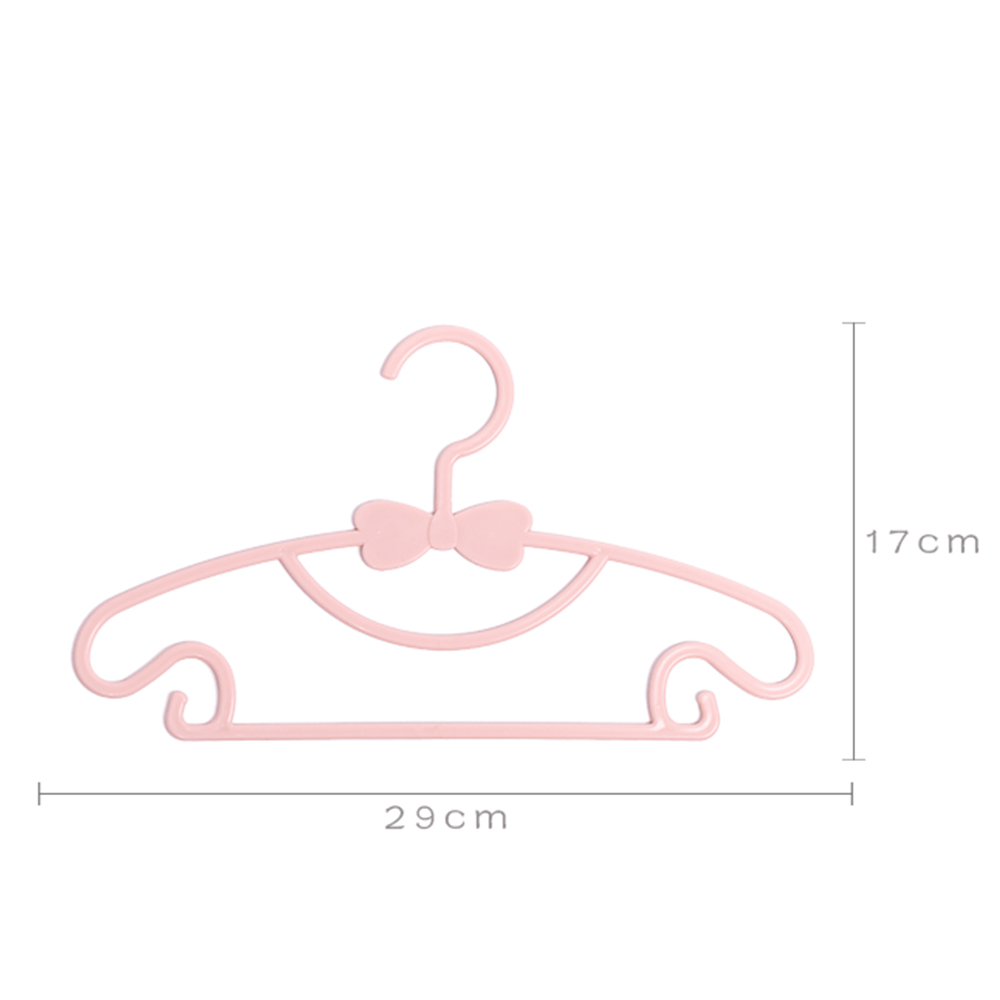 5pcs Kids Clothes Hanger Racks Portable Plastic Display Hangers Windproof Children Coats Hanger Baby Clothing Organizer