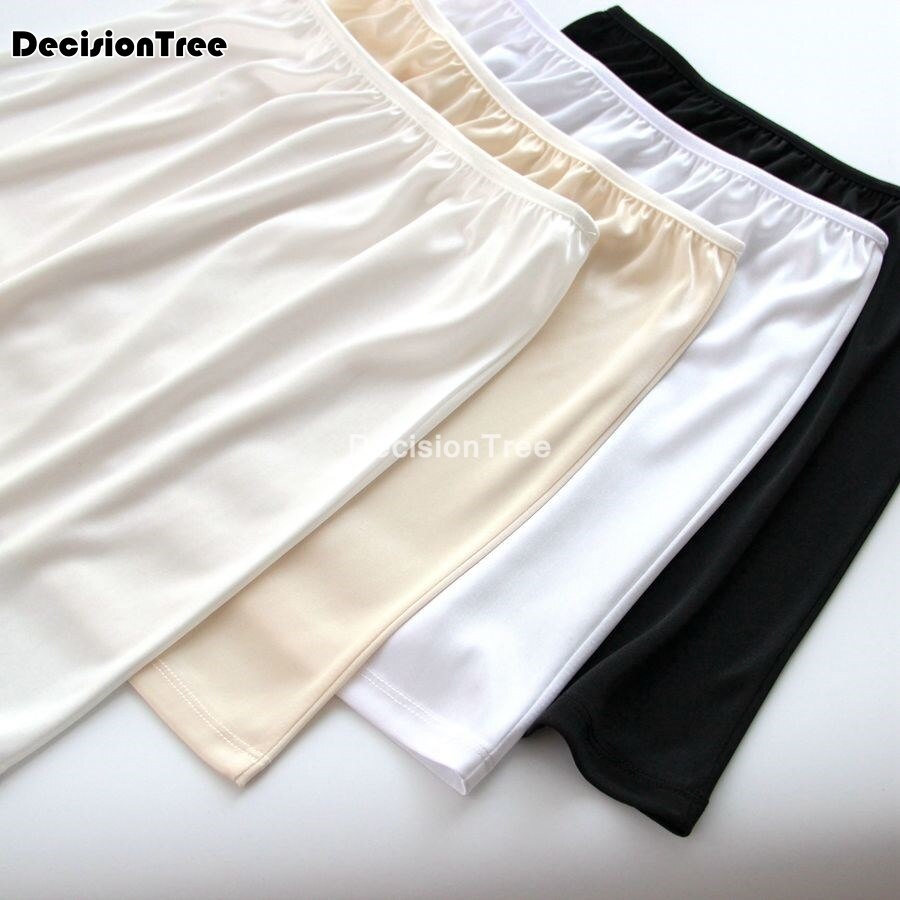 slip dress jupon femme halka underskirt half slips petticoat woman Casual Underskirts Ladies Basic Mini Skirt Underdress