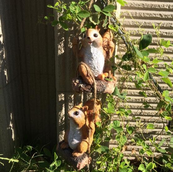 Eichhörnchen Garten Dekoration hof landschaft schö... Vicedeal