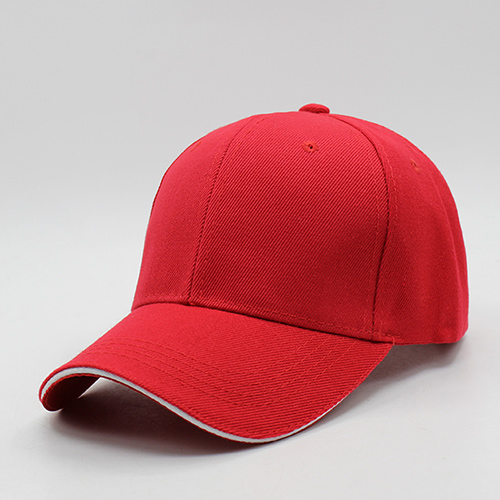 Mænd baseball kasket kvinder snapback kasketter casquette hatte til mænd plain blank bone solid gorras planas baseball caps plain solid: Rød