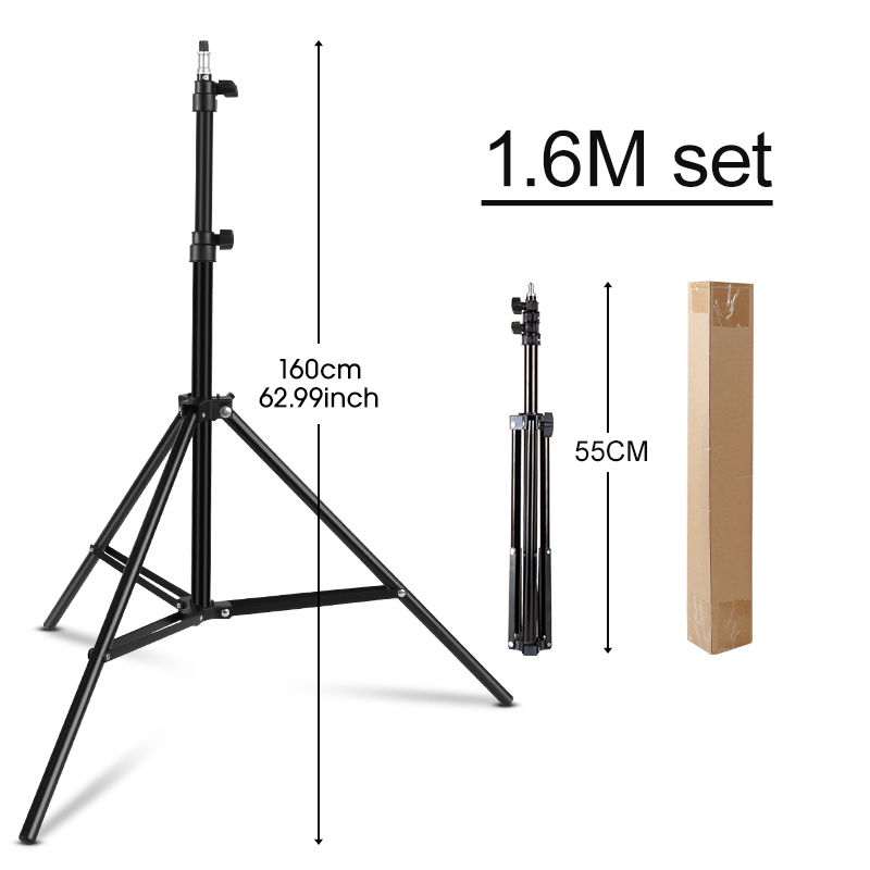 155w led-lampor 3200k-5500k fotolampor  e27 fästen med fjärrkontroll för studiofotografering hemmalager kontor: Orange