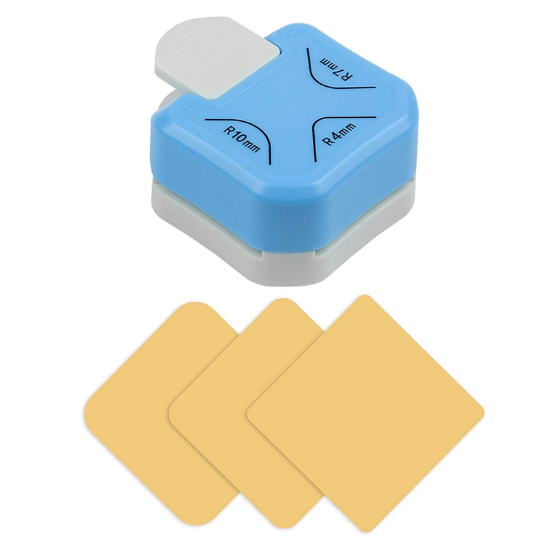 3-in-1 Corner Rounder Punch & Cutter – 4mm, 7mm, 10mm Radius – Perfect For Scrapbooking, DIY Cards, Photos & Paper Crafts 4 thumbnail image