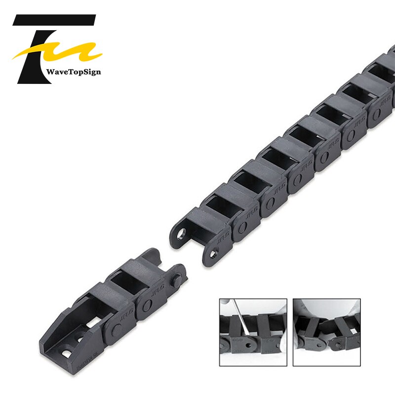 3D printer Accessories Drag Chain 7x7mm 10x10mm 10x20mm Suitable for I3 Printer Nylon Plastic Tank Chain
