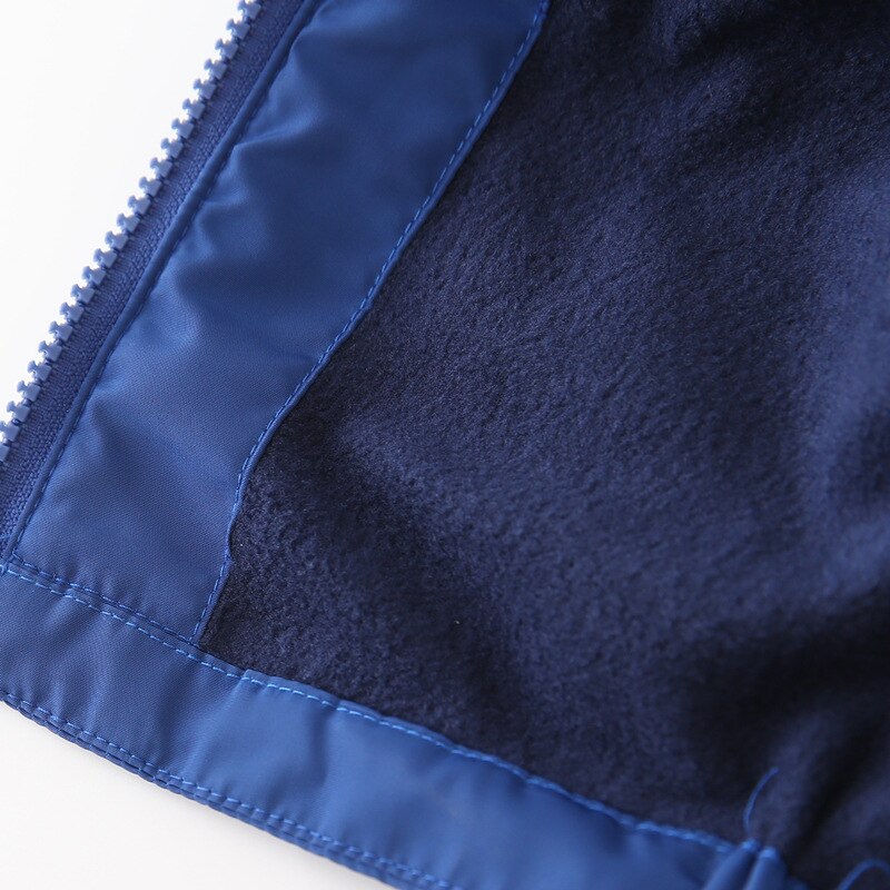 Manteau épais pour garçons, vêtements à capuche pour enfants, dessin animé, automne et hiver, , 7080, 19