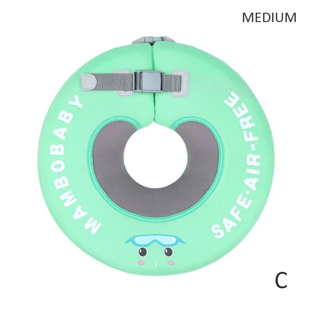 Flotador de cuello de seguridad para bebé, boya de baño circular, anillo de cuello de natación infantil, círculo protector para bebé, natación W0h1: C