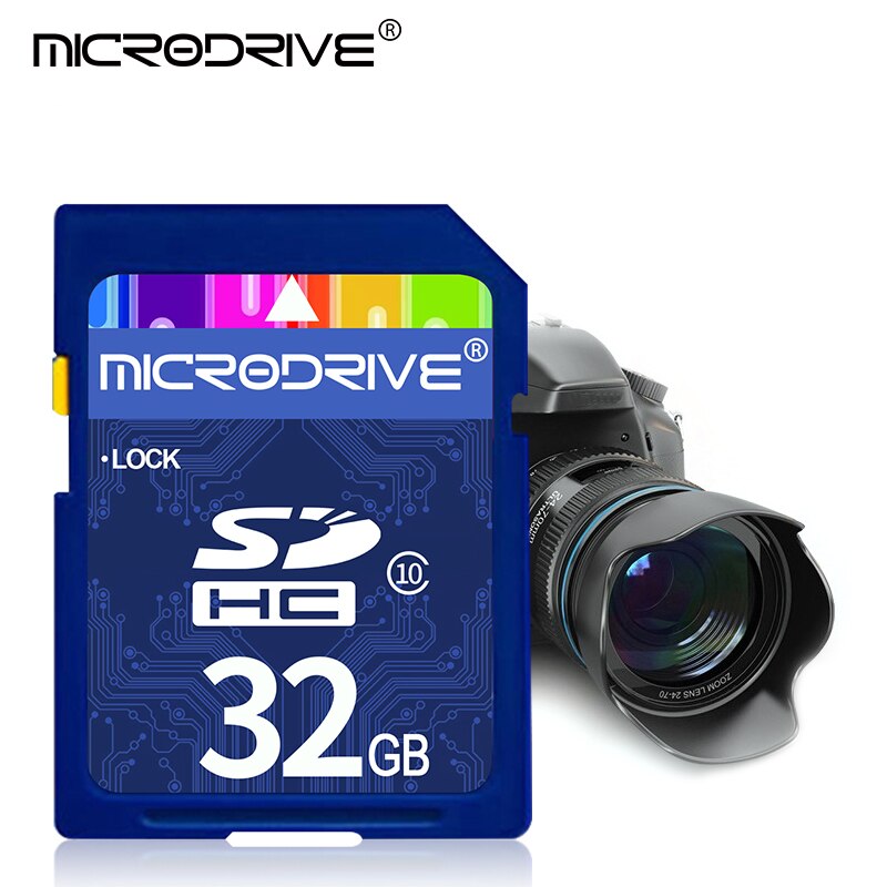 Muistikortti 128gb 64gb 32gb sd-kortti (ei microsd-kortti) luokan 10 flash-muistikortti muisti sd-kortit digikameralle